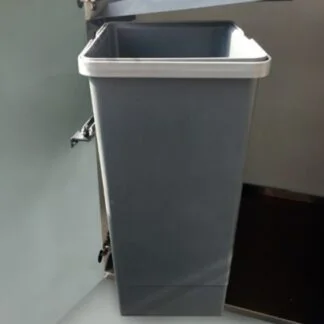 Hailo Caixote lixo armário Compact-Box M 15 L aço inoxidável 3555-101